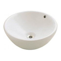 Bisque Porcelain Vessel Sink - Kitchen Products
