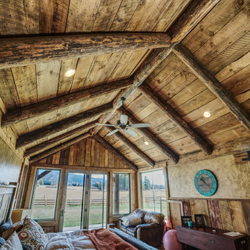 Master Bedroom Log Work