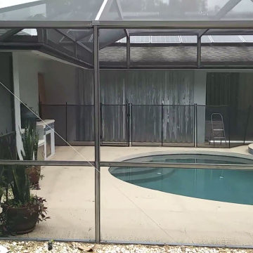 Snowbird Hurricane shutter attachment Palmer Ranch