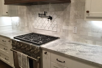 Inspiration for a contemporary kitchen remodel in Atlanta