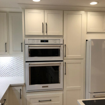 White Appliances, White Kitchen