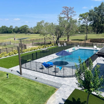 Pool Fence in Oviedo, FL by Central Florida Pool Fence