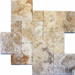 Tuscany Porcini Travertine Pavers - Wall And Floor Tile