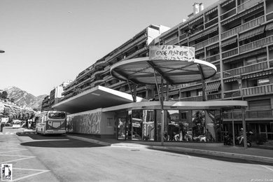 HABILLAGE DE GARE ROUTIÈRE DE MENTON