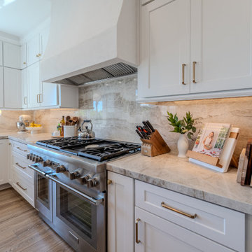 Champagne Quartz Kitchen Remodel