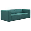 Somerton Sectional Sofa Set - Teal