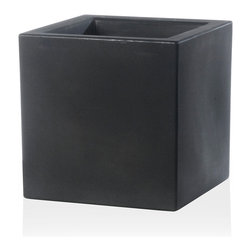 Modern Italian Planter SCHIO CUBO - Outdoor Pots And Planters