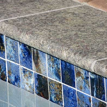 Granite Coping - Blue Sapphire