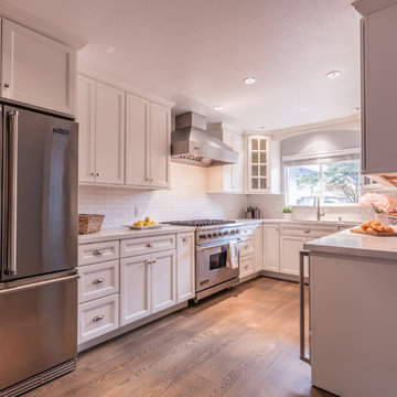 Whimsical White Kitchen