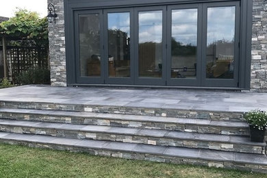 Stunning Bi-folding Doors and Windows finished in Grey