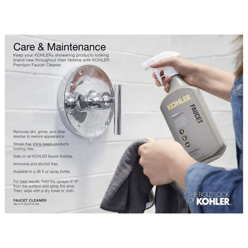 Kohler K-T14420-3G Purist Tub and Shower Trim Package - Vibrant Brushed Moderne
