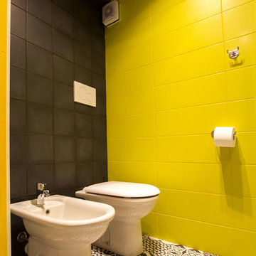 Loft blu-giallo | 45 mq