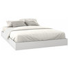 Nexera 346003 Queen Size Platform Bed, White