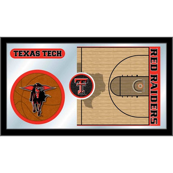 Texas Tech 15"x26" Basketball Mirror by Holland Bar Stool Company