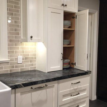 Full length cabinets