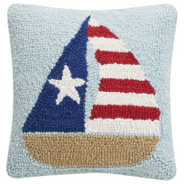 Patriotic Boat Hook Pillow