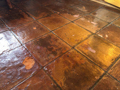 Saltillo Tile Floors, Can You Put Vinyl Plank Flooring Over Saltillo Tile