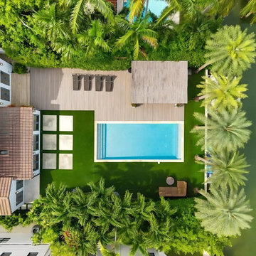 Miami Beach Luxury Trex Deck by South Florida's Premier Custom Deck Builder