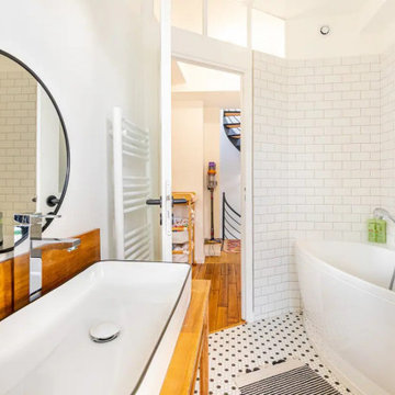 Salle de bain au look contemporain