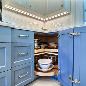 Kitchen Feature: Lazy Susan Cabinets