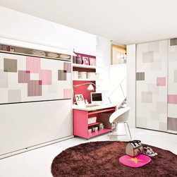 Lollisoft children's bed wall unit - Kids Beds
