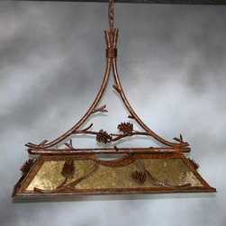 Pine Cone Pool Table Light - Pool Table Lights