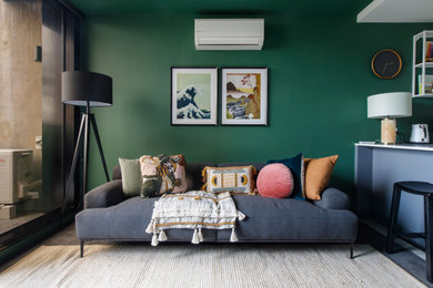 This is an example of a living room in Melbourne.