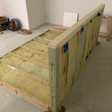 Basement with  Speak easy, Theater, Workout room and Lounge area - under constru