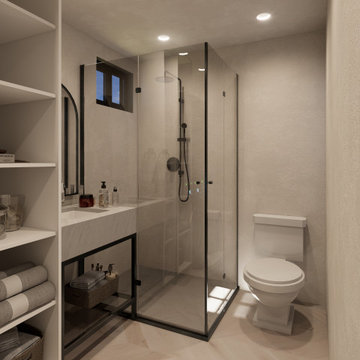 Modern ADU Design with Open Concept Living & Spa-Inspired Bathroom