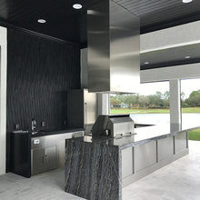 outdoor kitchen