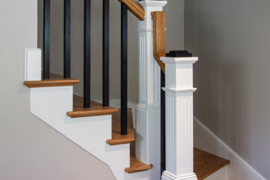 Staircase - cottage staircase idea in Philadelphia
