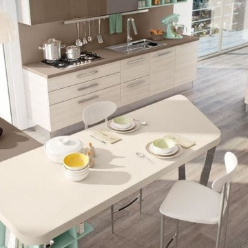 Modern Italian Custom Made Kitchens by LUBE