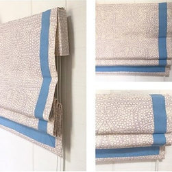 Custom Window Treatments - Roman Shades