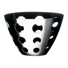 Uno Large Round Fretworked Basket