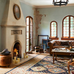 Heirloom HQ-01 NAVY / MULTI - Area Rugs