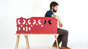 Banc lignée Fabrication Atelier FABAR design by Riehling Philippe