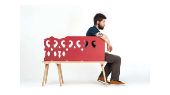 Banc lignée Fabrication Atelier FABAR design by Riehling Philippe