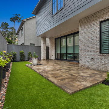 Modern River Oaks Landscape Design- Houston, TX
