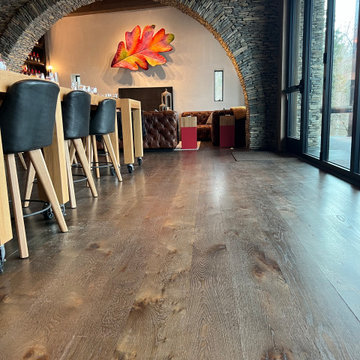 VIP tasting room.. Bourbon room.. ceiling board, floors and more. Bourbon blend!