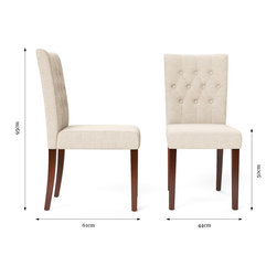 Elizabeth Dining Table and 8x Espen Dining Chairs - Furniture