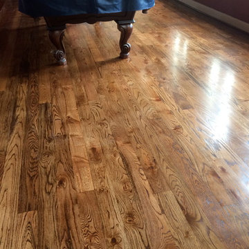 Hardwood floor refinishing Houston