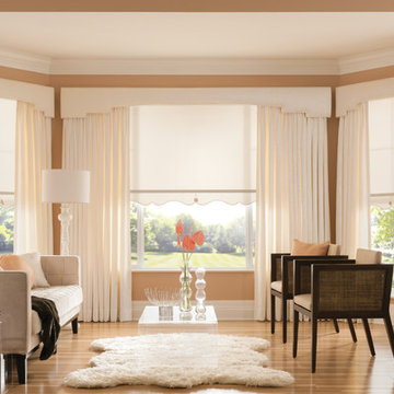 Layered Window Treatments