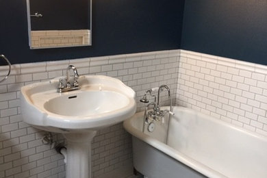 Elegant bathroom photo in Seattle
