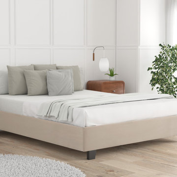 ARBO Upholstered Platform Bed Frames