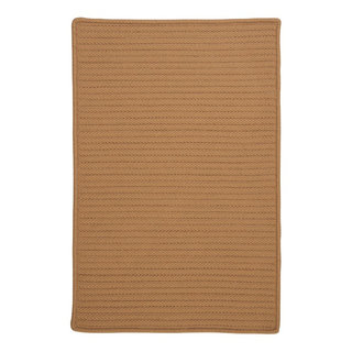 Simply Home Solid Rug, Topaz, 4'x4' - Contemporary - Outdoor Rugs - by ...