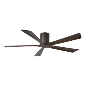 Atlas 6 Light Ceiling Fan Aged Bronze Finish Transitional