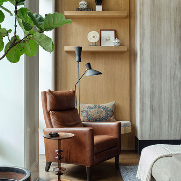 Modern Family Room Vignette