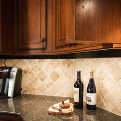 Angle Power Strip- Under Cabinet - Extension Cords And Power Strips