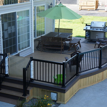 Clubhouse vinyl decks.