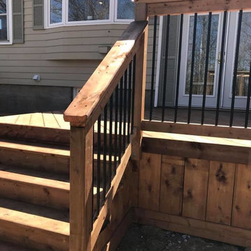 Halifax Two Level Pressure Treated Deck